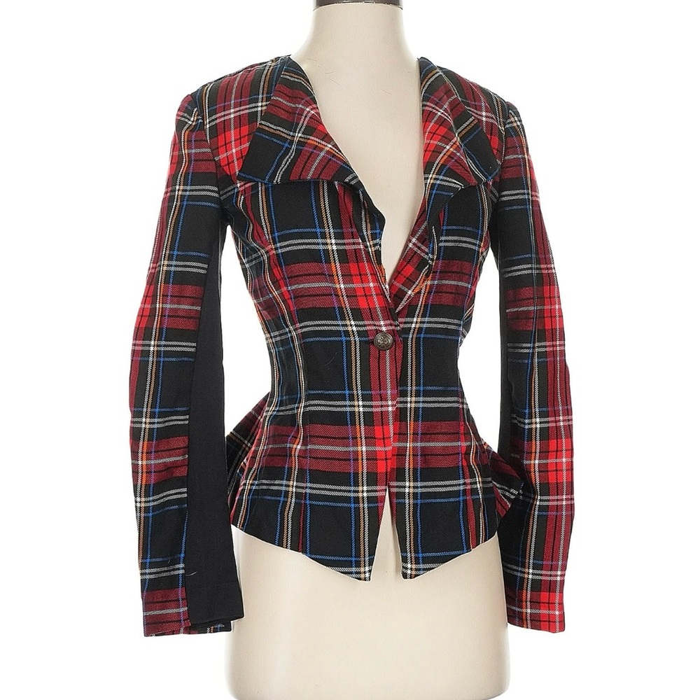 NEW HEED Plaid Blazer